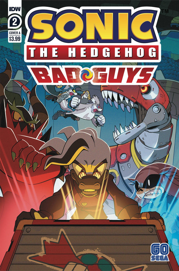 Sonic the Hedgehog Bad Guys (2020 IDW) #2 (Of 4) Cvr A Hammerstrom Comic Books published by Idw Publishing