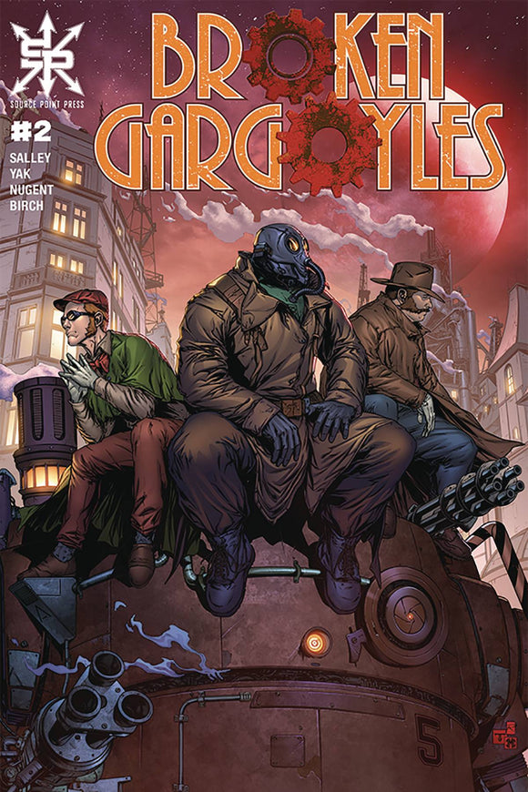 Broken Gargoyles (2020 Source Point) #2 (Of 3) (Mature) (VF) Comic Books published by Source Point Press