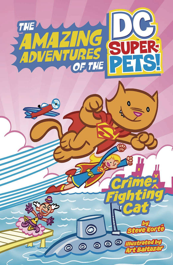 Dc Super Pets Yr (Paperback) Crime Fighting Cat Graphic Novels published by Dc Comics