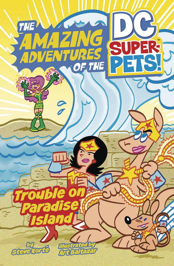 Dc Super Pets: Trouble Paradise Island (Young Reader) (Paperback) Graphic Novels published by Dc Comics
