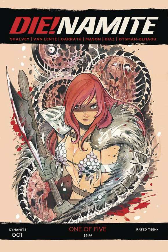 Die!Namite (2020 Dynamite) #1 Cvr D Momoko Red Sonja (NM) Comic Books published by Dynamite