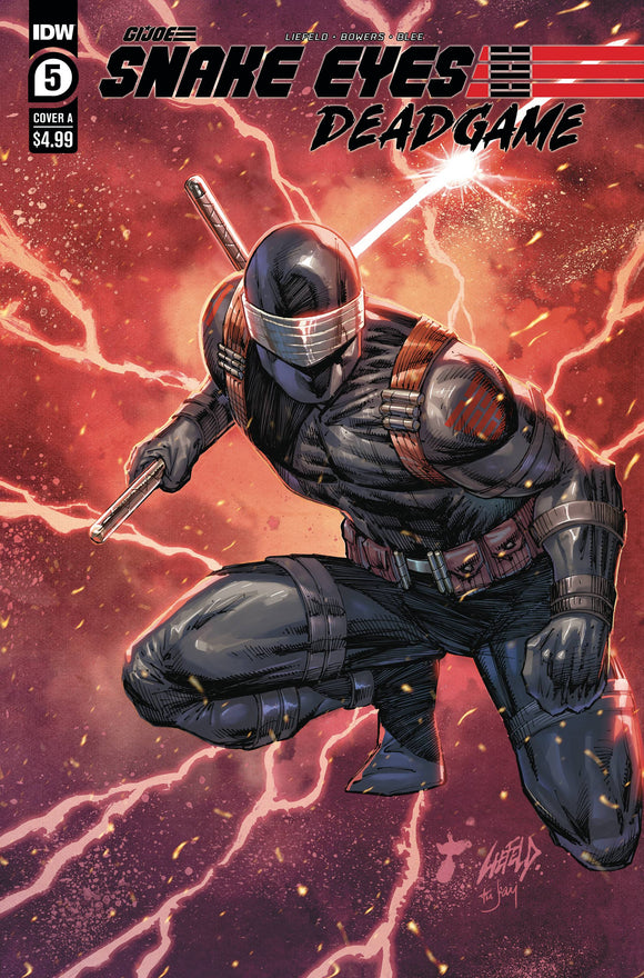 Snake Eyes Deadgame (2020 Idw) #5 (Of 5) Cvr A Liefeld Comic Books published by Idw Publishing