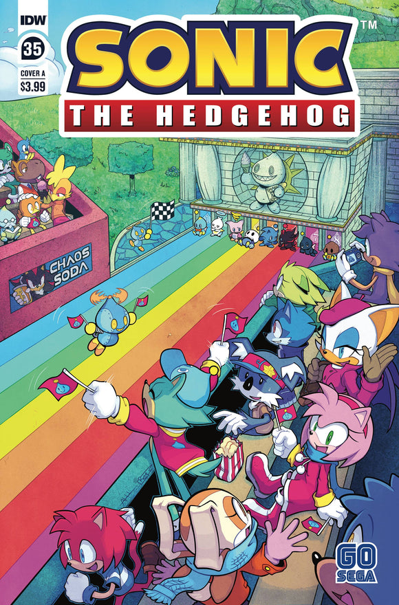Sonic The Hedgehog (2018 IDW) #35 Cvr A Hammerstrom (NM) Comic Books published by Idw Publishing