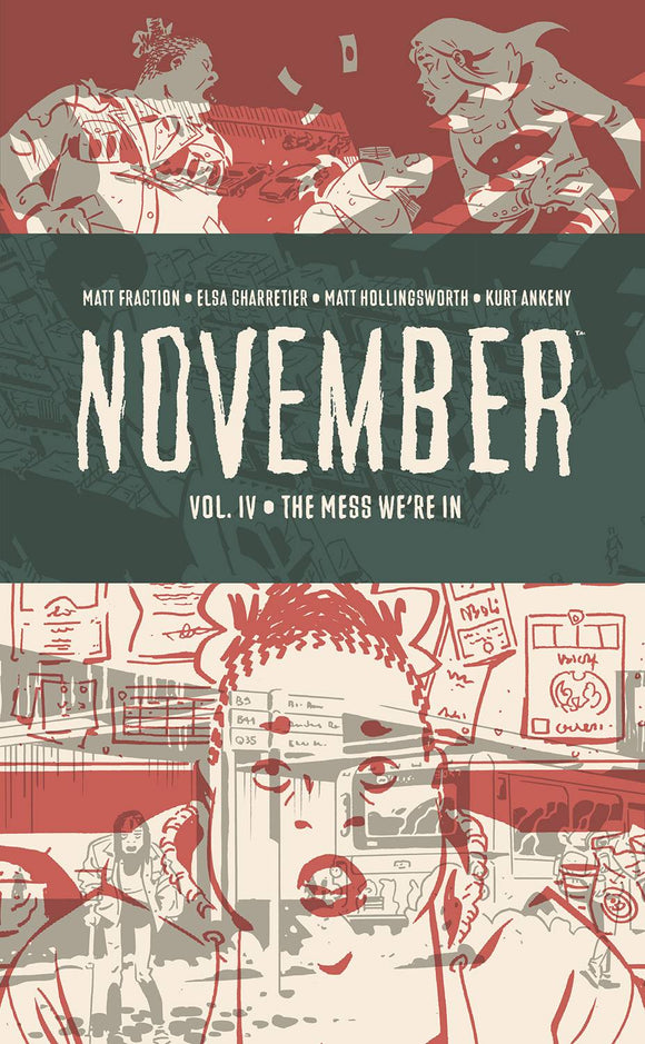 November (Hardcover) Vol 04 (Mature) Graphic Novels published by Image Comics