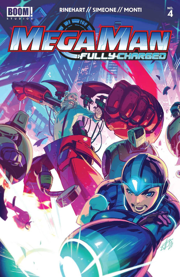 Mega Man Fully Charged (2020 Boom) #4 Cvr A Main (NM) Comic Books published by Boom! Studios