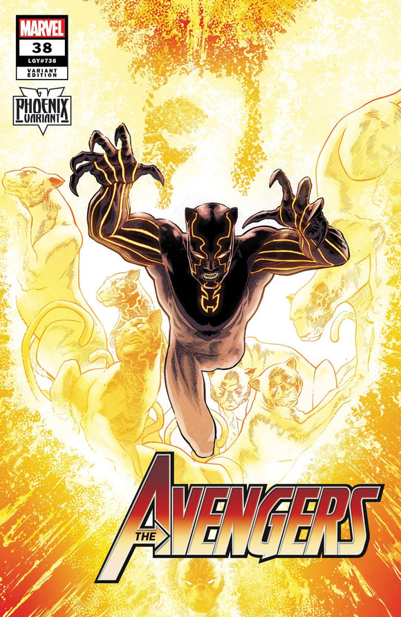 Avengers (2018 Marvel) (8th Series) #38 Kuder Black Panther Phoenix Variant (NM) Comic Books published by Marvel Comics
