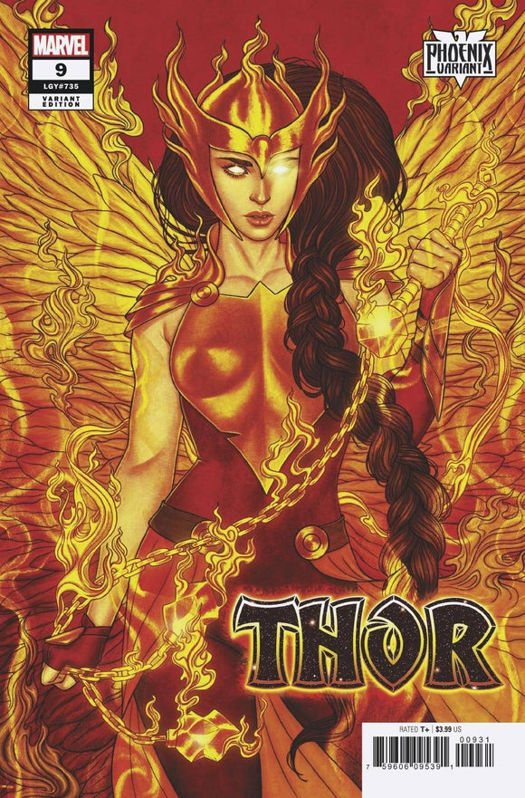 Thor (2020 6th Series) #9 Frison Valkyrie Phoenix Variant (NM) Comic Books published by Marvel Comics