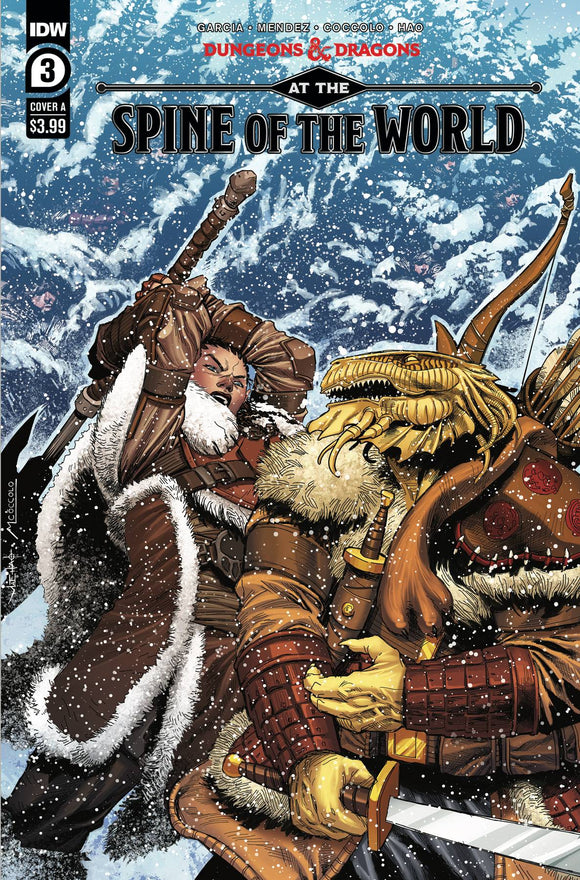 Dungeons and Dragons at Spine of the World (2020 IDW) #3 (Of 4) Cvr A Coccolo Comic Books published by Idw Publishing