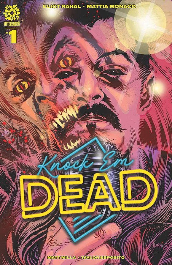 Knock 'Em Dead (2020 Aftershock) #1 1:15 Tony Harris Incentive Cover Variant (NM) Comic Books published by Aftershock Comics