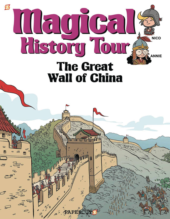 Magical History Tour Gn Vol 02 Great Wall Of China Graphic Novels published by Papercutz