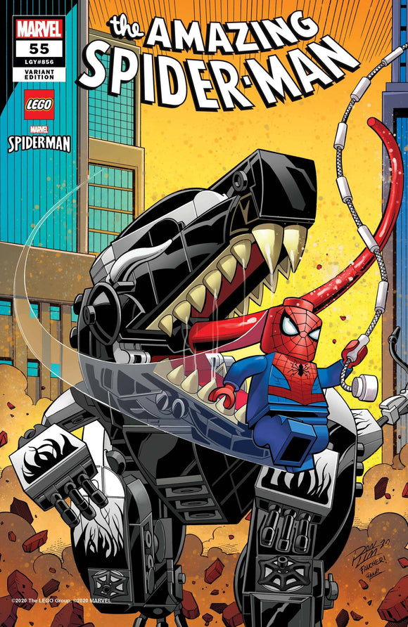 Amazing Spider-Man (2018 Marvel) (6th Series) #55 Ron Lim Lego Variant Lr (NM) Comic Books published by Marvel Comics