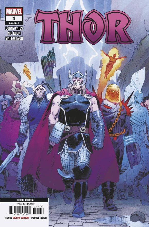 Thor (2020 6th Series) #1 4th Ptg Variant (NM) Comic Books published by Marvel Comics