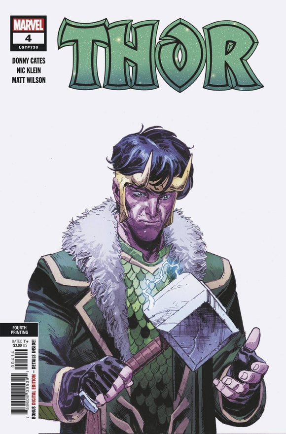 Thor (2020 6th Series) #4 4th Ptg Variant (NM) Comic Books published by Marvel Comics
