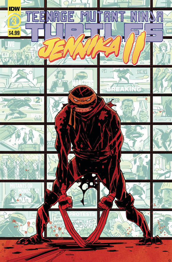 Teenage Mutant Ninja Turtles Jennika II (2020 IDW) #3 (Of 6) Cvr A Revel Comic Books published by Idw Publishing