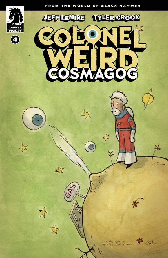 Colonel Weird Cosmagog (2020 Dark Horse) #4 (Of 4) Cvr A Crook Comic Books published by Dark Horse Comics
