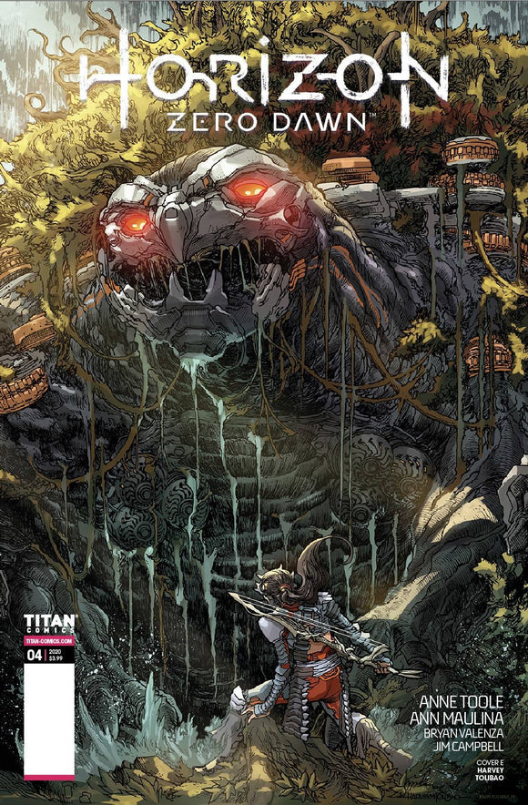 Horizon Zero Dawn (2020 Titan) #4 Foc Variant Cvr New Machine (NM) Comic Books published by Titan Comics