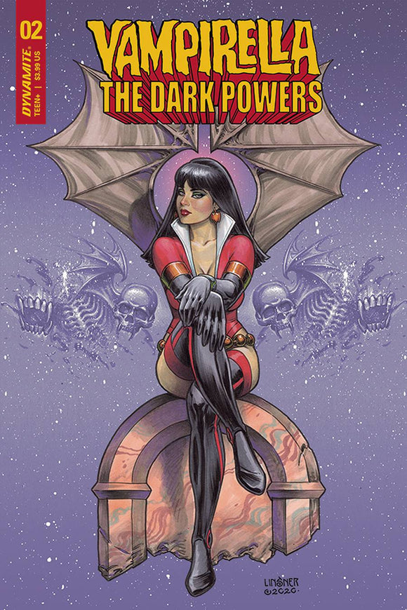 Vampirella Dark Powers (2020 Dynamite) #2 Cvr B Linsner Comic Books published by Dynamite