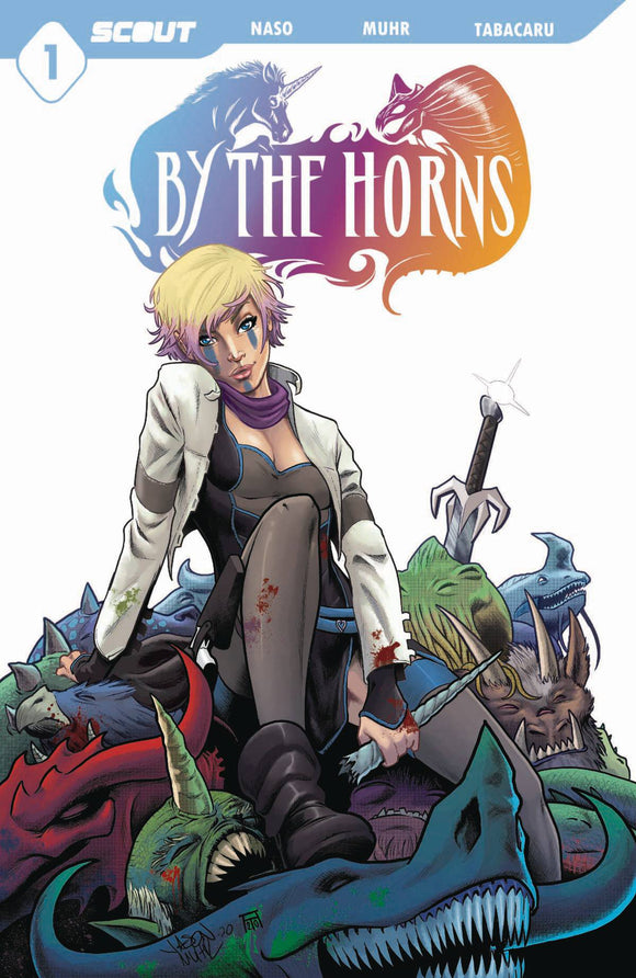 By the Horns (2021 Scout Comics) #1 (Of 6) Cvr A Muhr (Mature) Comic Books published by Scout Comics
