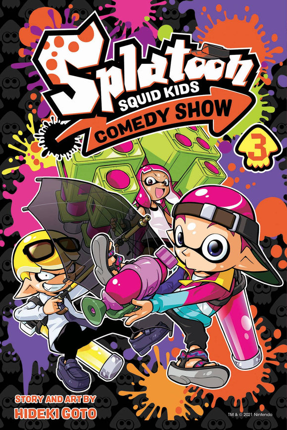 Splatoon Squid Kids Comedy Show Gn Vol 03 Manga published by Viz Llc