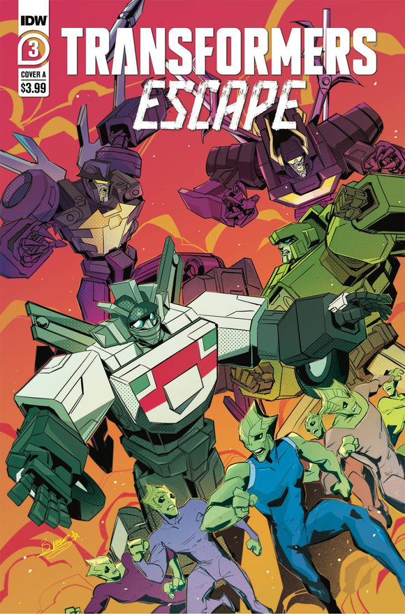 Transformers Escape (2020 IDW) #3 (Of 5) Cvr A Mcguire-Smith Comic Books published by Idw Publishing