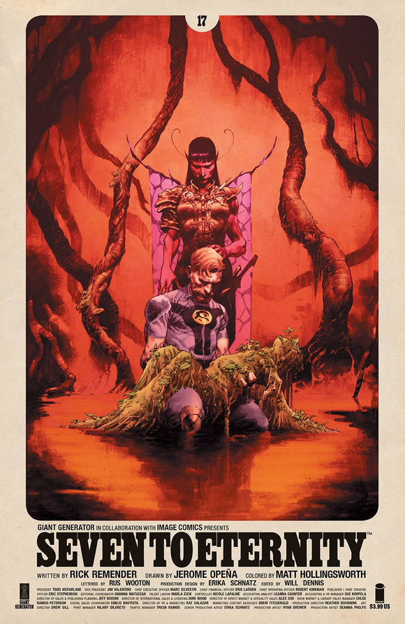 Seven to Eternity (2016 Image) #17 Cvr A Opena & Hollingsworth Comic Books published by Image Comics