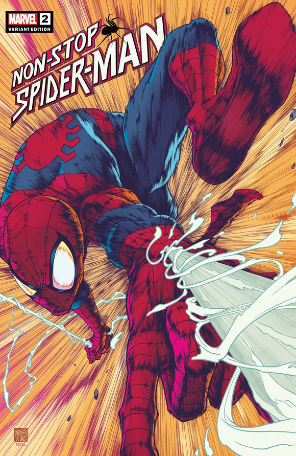 Non-Stop Spider-Man (2021 Marvel) #2 Okazaki Variant Comic Books published by Marvel Comics