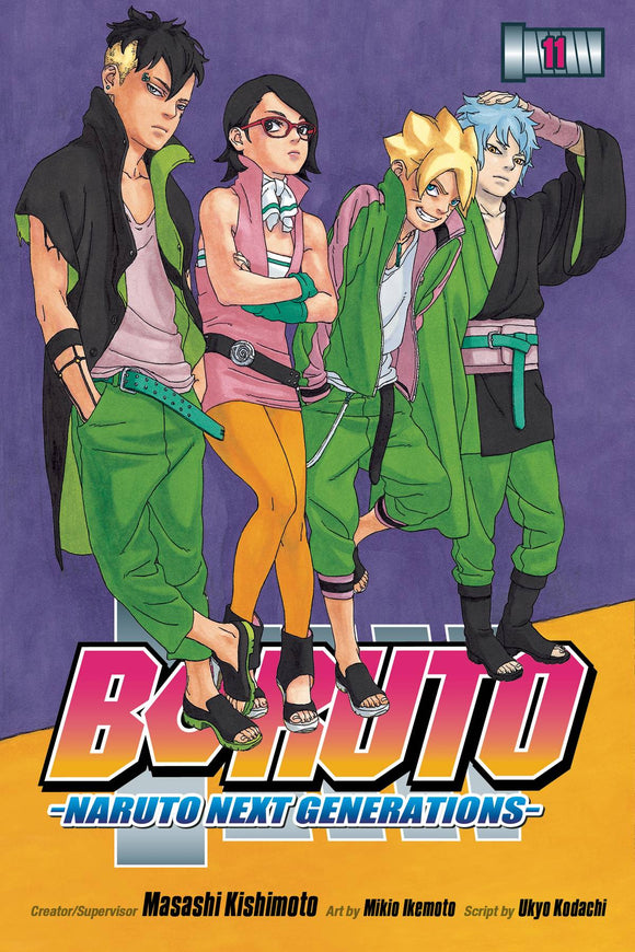 Boruto (Manga) Vol 11 Naruto Next Generations Manga published by Viz Llc