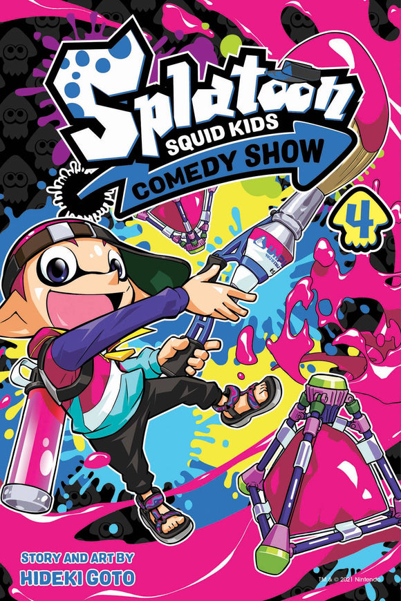 Splatoon Squid Kids Comedy Show Gn Vol 04 Manga published by Viz Media Llc