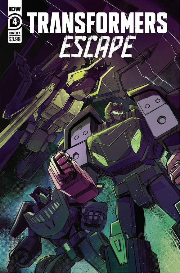 Transformers Escape (2020 IDW) #4 (Of 5) Cvr A Mcguire-Smith Comic Books published by Idw Publishing