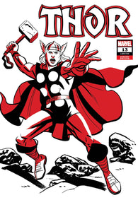 Thor (2020 Marvel) (6th Series) #13 Michael Cho Thor Two Tone Variant Comic Books published by Marvel Comics