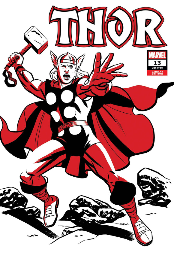 Thor (2020 Marvel) (6th Series) #13 Michael Cho Thor Two Tone Variant Comic Books published by Marvel Comics