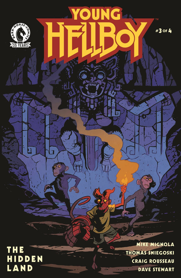 Young Hellboy the Hidden Land (2021 Dark Horse) #3 (Of 4) Cvr A Smith Comic Books published by Dark Horse Comics