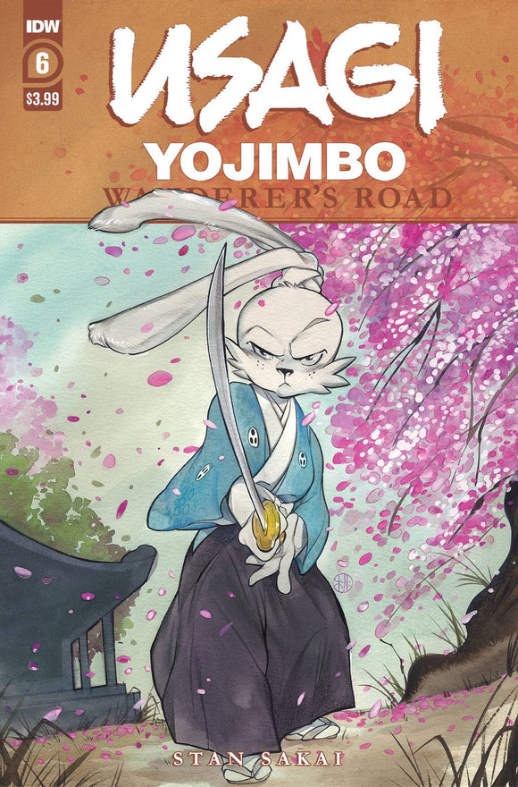 Usagi Yojimbo Wanderers Road (2020 IDW) #6 (Of 6) Peach Momoko Cvr Comic Books published by Idw Publishing