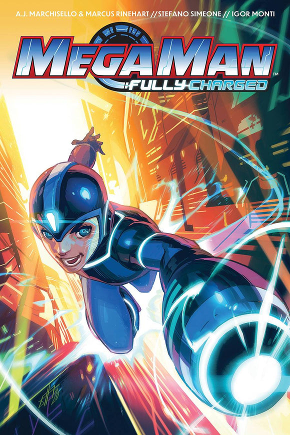 Mega Man Fully Charged (Paperback) Graphic Novels published by Boom! Studios