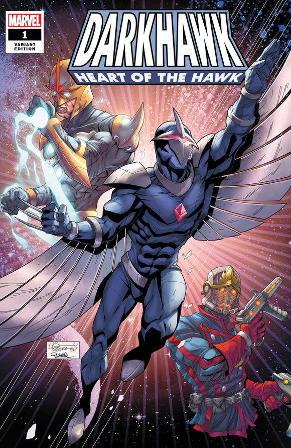 Darkhawk Heart of the Hawk (2021 Marvel) #1 Lubera Variant Comic Books published by Marvel Comics