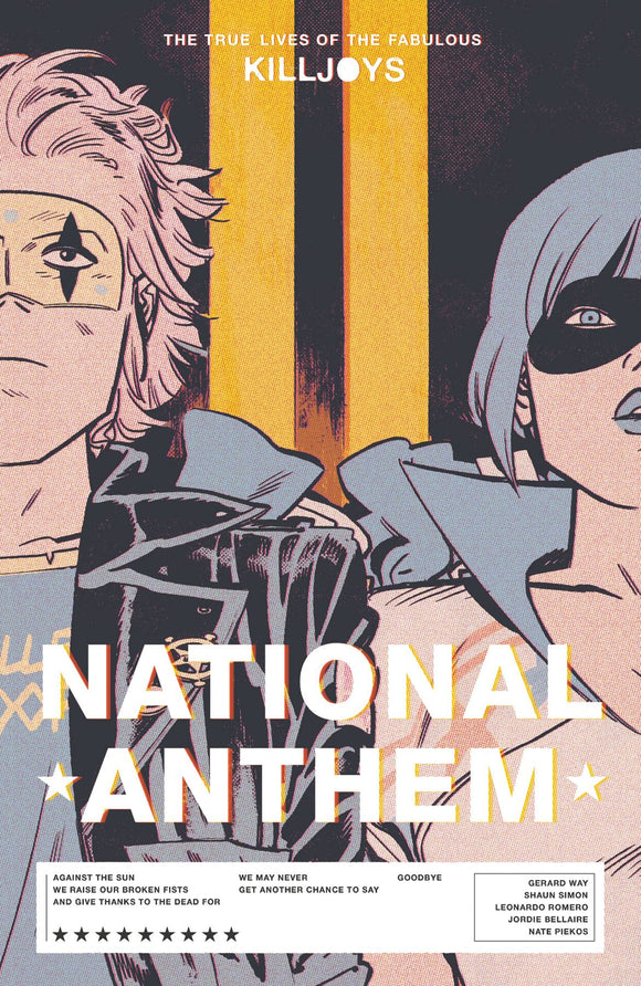 True Lives Fabulous Killjoys National Anthem (Paperback) Graphic Novels published by Dark Horse Comics