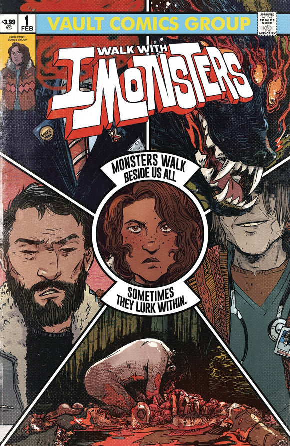 I Walk With Monsters (2020 Vault) #1 Cvr G 2nd Ptg (Mature) Comic Books published by Vault Comics