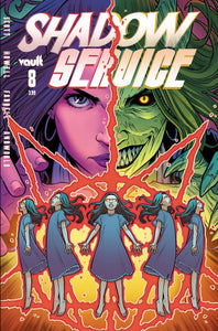 Shadow Service (2020 Vault Comics) #8 Cvr B Isaacs Comic Books published by Vault Comics