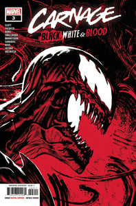 Carnage Black White and Blood (2021 Marvel) #3 (Of 4) Comic Books published by Marvel Comics