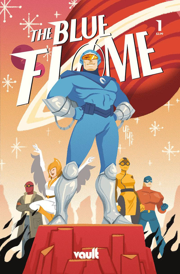 Blue Flame (2021 Vault Comics) #1 Cvr B Comic Books published by Vault Comics