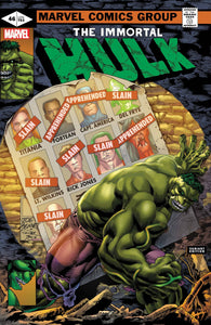 Immortal Hulk (2018 Marvel) #46 Bennett Homage Variant Comic Books published by Marvel Comics