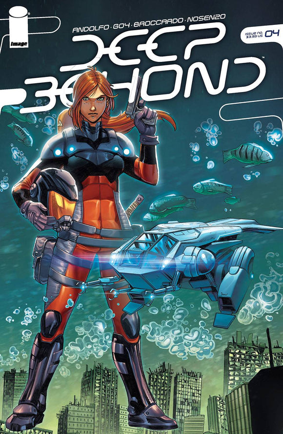 Deep Beyond (2021 Image) #4 (Of 12) Cvr A Broccardo Comic Books published by Image Comics