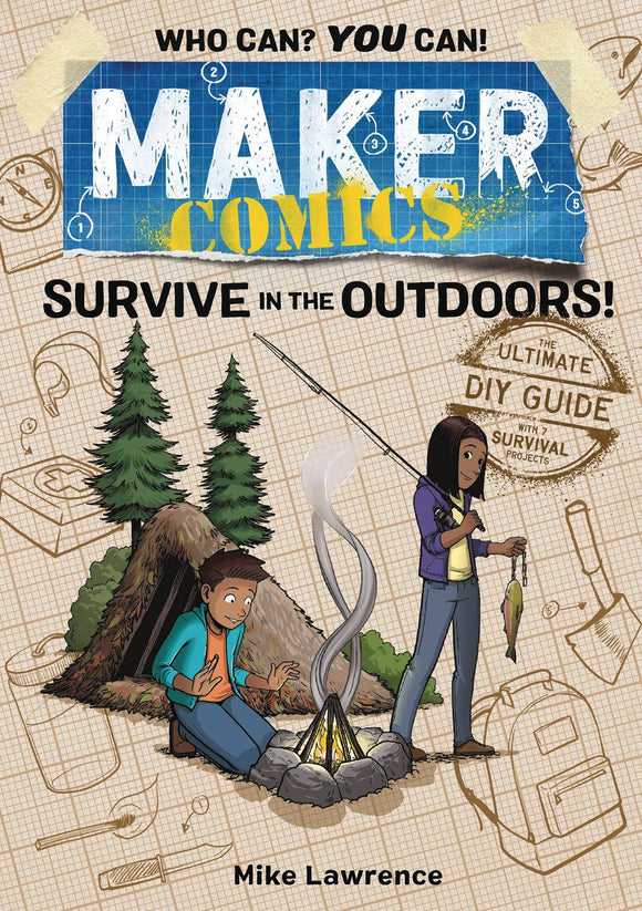 Maker Comics Gn Survive In The Outdoors Graphic Novels published by :01 First Second