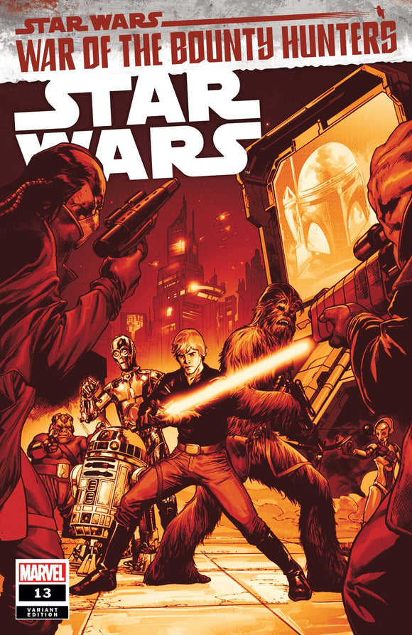 Star Wars (2020 Marvel) (3rd Marvel Series) #13 Pagulayan Crimson Variant Comic Books published by Marvel Comics