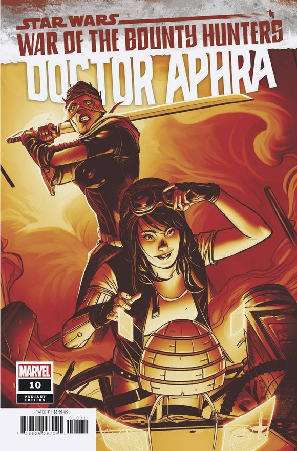 Star Wars Doctor Aphra (2020 Marvel) (2nd Series) #10 Sway Crimson Variant Comic Books published by Marvel Comics