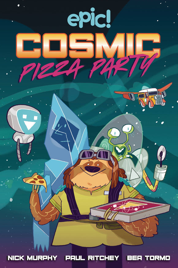 Cosmic Pizza Party Gn Graphic Novels published by Andrews Mcmeel