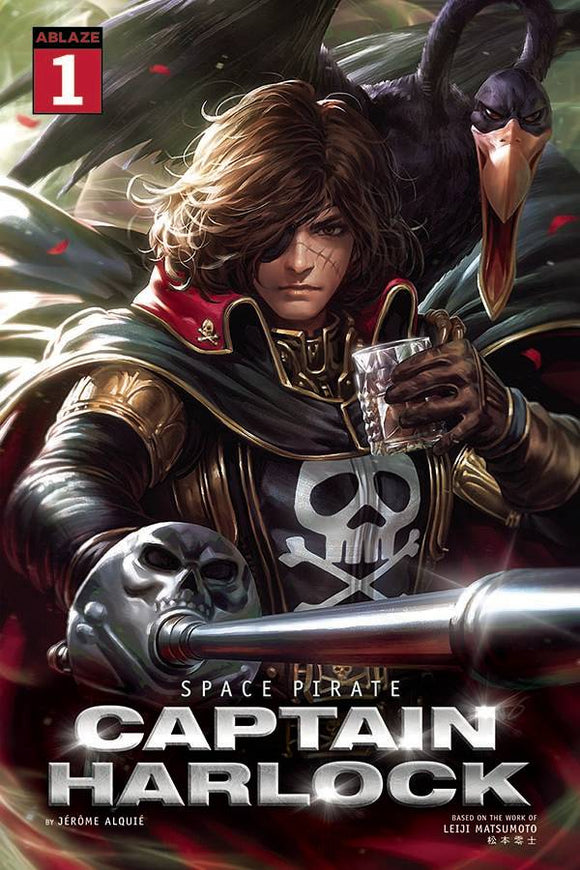 Space Pirate Captain Harlock (2021) #1 Cvr A Derrick Chew Comic Books published by Ablaze