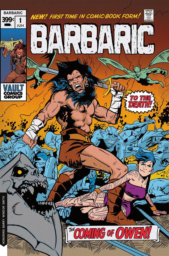 Barbaric (2021 Vault) #1 Cvr C Daniel Comic Books published by Vault Comics