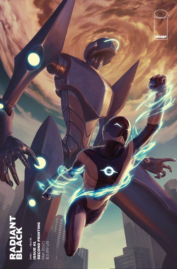 Radiant Black (2021 Image) #1 2nd Ptg Comic Books published by Image Comics