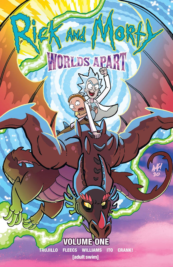 Rick & Morty Worlds Apart (Paperback) (Mature) Graphic Novels published by Oni Press